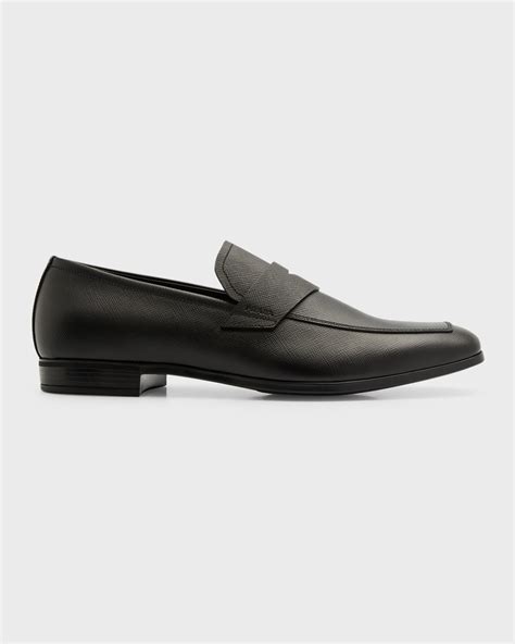 prada toblak penny loafer|prada saffiano leather penny loafer.